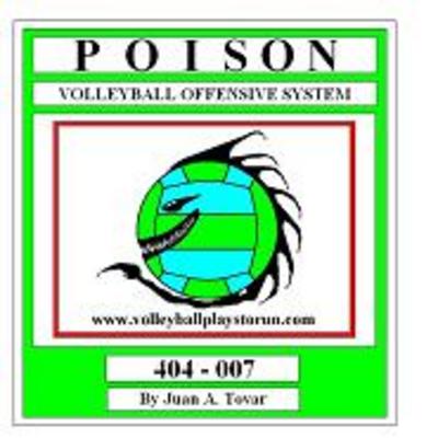 Product picture EB-404-007 POISON Volleyball Play Book
