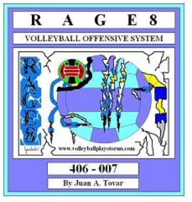 Product picture EB-406-007 RAGE8 Volleyball Play Book